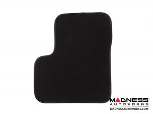 Jeep Renegade Floor Mats - Premium Carpet - LUXUS - Front + Rear Set - Black